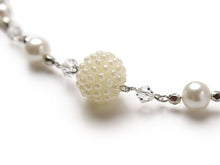 將圖片載入圖庫檢視器 Women&#39;s haori string, pearl beads, clip-on
