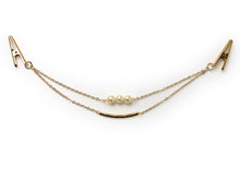 画像をギャラリービューアに読み込む, Women&#39;s haori string, two pearls  clip-on

