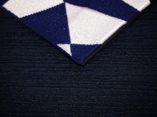 Load image into Gallery viewer, Men&#39;s belt ( silver&amp;navy blue / ASANOHA ) Tie it when you wear a yukata or kimono
