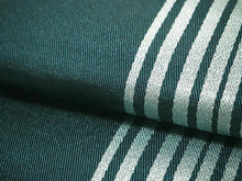 画像をギャラリービューアに読み込む, Men&#39;s belt ( green / stripe ) Tie it when you wear a yukata or kimono

