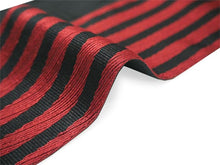Load image into Gallery viewer, Men&#39;s belt ( red&amp;black / stripe ) Tie it when you wear a yukata or kimono
