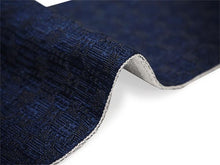 Load image into Gallery viewer, Men&#39;s belt ( silver&amp;navy / checkerboard ) Tie it when you wear a yukata or kimono
