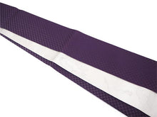Load image into Gallery viewer, Men&#39;s belt ( silver&amp;purple / checkerboard ) Tie it when you wear a yukata or kimono
