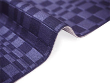 Load image into Gallery viewer, Men&#39;s belt ( navy&amp;dark purple / checkerboard ) Tie it when you wear a yukata or kimono
