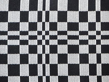 Load image into Gallery viewer, Men&#39;s belt ( black&amp;gray / checkerboard ) Tie it when you wear a yukata or kimono
