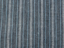 画像をギャラリービューアに読み込む, Kimono Fabric Hatasho Jofu : Japanese Traditional Clothes- Blue Stripe Unlined Omi Chijimi
