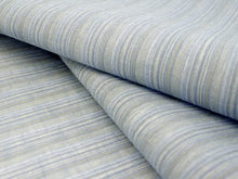 將圖片載入圖庫檢視器 Kimono Fabric Hatasho Jofu : Japanese Traditional Clothes- Blue Gray Stripe Unlined Omi Chijimi
