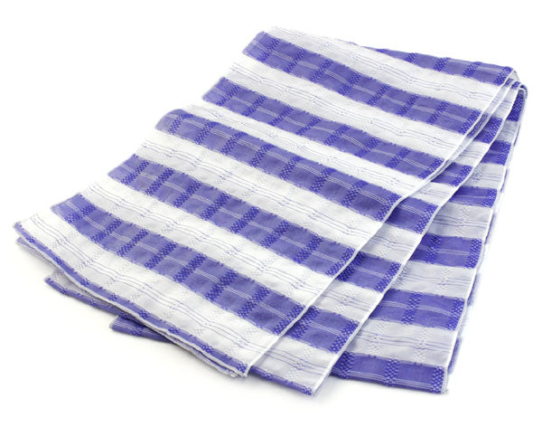 Children's Nylon Obi Belt; Heko-Obi for Japanese Traditional Kimono/Yukata: Blue Purple Stripe