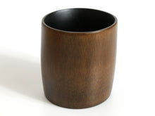 Load image into Gallery viewer, Japanese Bamboo Craft: Cup Small Dark Brown
