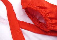 將圖片載入圖庫檢視器 girl&#39;s underwear Petticoat 2-piece set Red antibacterial deodorant for Japanese Traditional Clothes

