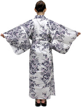 画像をギャラリービューアに読み込む, Women&#39;s Easy Yukata / Kimono Robe :  Japanese Traditional Clothes - Lily White
