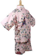 將圖片載入圖庫檢視器 Girl&#39;s Jinbei : Japanese Traditional Clothes - Lovely &quot;Maiko&quot; Pink
