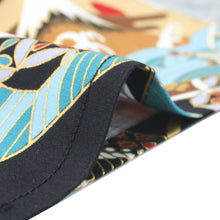 將圖片載入圖庫檢視器 Boy&#39;s Kids Yukata Robe Japanese Kimono for summer - &quot;Samurai&quot; Black
