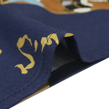 將圖片載入圖庫檢視器 Boy&#39;s Kids Yukata Robe Japanese Kimono for summer - &quot;Samurai&quot; Navy
