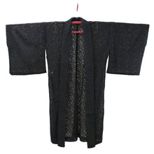 画像をギャラリービューアに読み込む, Women&#39;s Japanese kimono haori jacket/coat/cardigan/robe - Lace,Black
