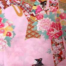 Load image into Gallery viewer, Girl&#39;s Kids Jinbei Yukata Robe Kimono for Summer- Little Dolls Pink
