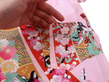 Load image into Gallery viewer, Girl&#39;s Kids Jinbei Yukata Robe Kimono for Summer- Little Dolls Pink
