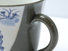 Load image into Gallery viewer, Kiyomizu Yaki Pottery Mug - Frogs Rabbits Sumo 
