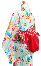 画像をギャラリービューアに読み込む, Children&#39;s pure silk Obi Belt; Heko-Obi for Japanese Traditional Kimono/Yukata: Red spider pattern 400cm NEOAURA processing Waterproof stainproof
