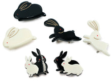 画像をギャラリービューアに読み込む, Obidome for Japanese Traditional Kimono - Acrylic Rabbit

