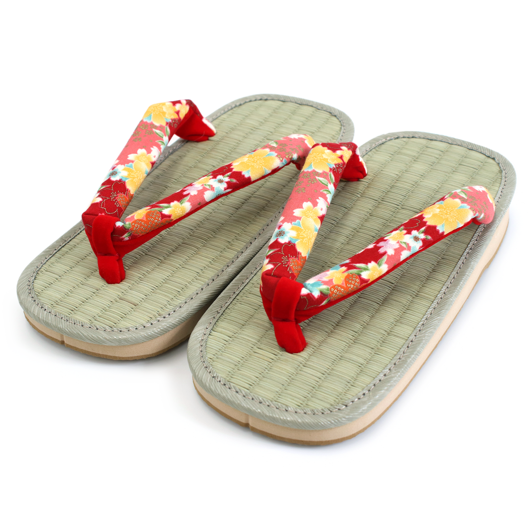 No.2 Red / Full of Sakura Pattern