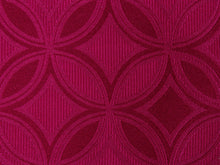 Load image into Gallery viewer, Women&#39;s Hanhaba-obi for Traditional Kimono - Unlined Shippo Wine Red
