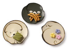 將圖片載入圖庫檢視器 Tiny plate series &quot;Puppy&quot; - 3 Plate SET
