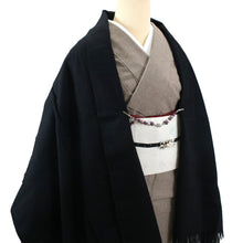 將圖片載入圖庫檢視器 Ladies&#39; Kimono Haori Himo String for Japanese Traditional Clothes- Cotton Pearl Magnet Clip Gray
