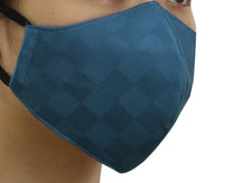 Load image into Gallery viewer, IROHIKARI Silk 3D Face Mask - Navy
