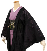 Load image into Gallery viewer, Ladies&#39; Kimono Haori Jacket for Japanese Traditional Clothes : Lace Black
