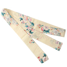画像をギャラリービューアに読み込む, Women&#39;s Happi Coat: Kimono Robe - Cherry Blossom White
