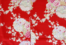 画像をギャラリービューアに読み込む, Women&#39;s Easy Yukata / Kimono Robe : Japanese Traditional Clothes - Colorful Circles Red
