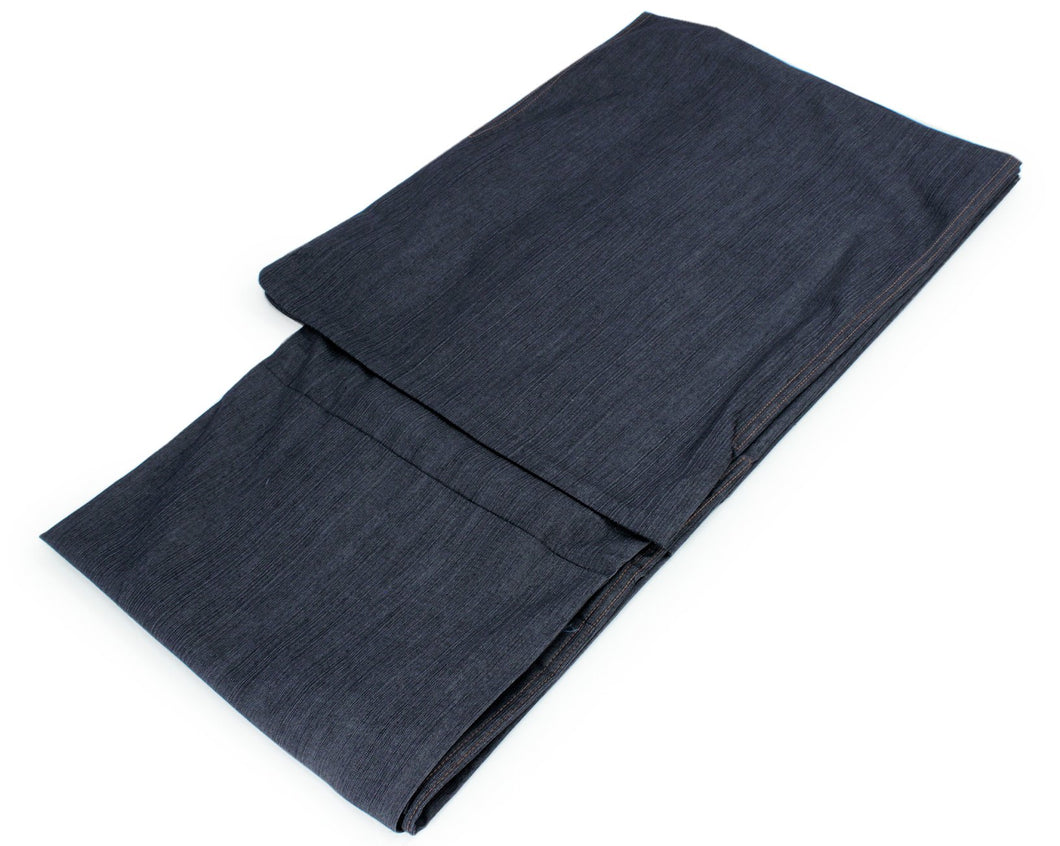 Men's Denim Unlined Kimono Stretch Navy: Japanese Traditional Clothes
