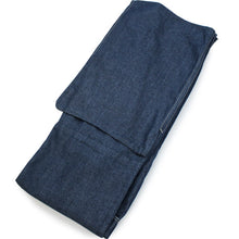 画像をギャラリービューアに読み込む, Men&#39;s Denim Kimono Unlined - Blue with Pocket
