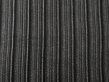 画像をギャラリービューアに読み込む, Men&#39;s Easy Yukata Coordinate Set of 4 Items For Beginners : Black/White Thin Stripe
