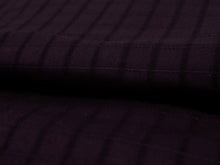画像をギャラリービューアに読み込む, Men&#39;s Easy Yukata Coordinate Set of 4 Items For Beginners :Dark Purple/Black Stripe
