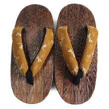 將圖片載入圖庫檢視器 Kid&#39;s Wooden Geta (Japanese Sandals) for Japanese Traditional Kimono/Yukata: 16-17cm Tombo Dragonfly Mastered
