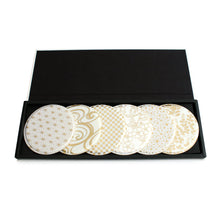 將圖片載入圖庫檢視器 Golden Kinsai Glass Marker - 6  sheets set Gift Box
