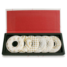 画像をギャラリービューアに読み込む, Golden Kinsai Glass Marker - 6 sheets set Gift Box
