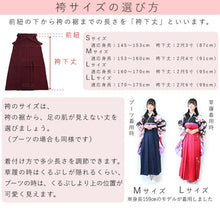 將圖片載入圖庫檢視器 Women&#39;s Hakama Skirt  for Japanese Traditional Kimono - Arrow Feather Embroidery Gradation Color
