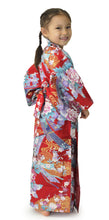画像をギャラリービューアに読み込む, Girl&#39;s Easy Yukata / Kimono Robe : Japanese Traditional Clothes - Little &quot;Kimono&quot; Princess Red
