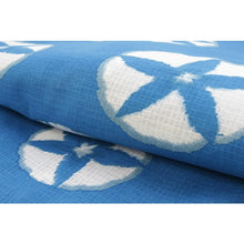 画像をギャラリービューアに読み込む, Ladies&#39; Cotton Yukata : Japanese Traditional Clothes  - Blue Morning Glory
