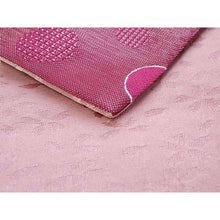 Load image into Gallery viewer, Ladies&#39; Hanhaba-Obi for Japanese Traditional Kimono - Reversible Hot Pink Polka Dots x Pink
