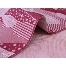 Load image into Gallery viewer, Women&#39;s Hanhaba-Obi for Japanese Traditional Kimono - Reversible Long Pink Whales
