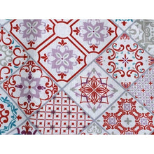 Load image into Gallery viewer, Ladies&#39; CEOα Yukata : Japanese Traditional Clothes Absorbent, quick-drying   - Off-White Red Moroccan Tile
