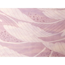 將圖片載入圖庫檢視器 Ladies&#39; Summer Kimono  Japanese Traditional Clothes- Unlined  Purple white basho Leaves Misuzu Uta
