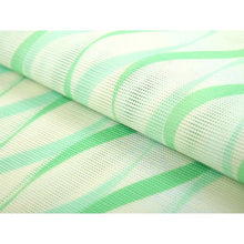 Load image into Gallery viewer, Ladies&#39; Nagoya Obi for Japanese Traditional Kimono- Cream Yellow Green Curve Lines
