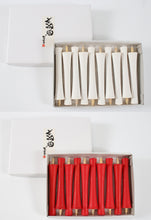 Load image into Gallery viewer, Japanese candle Ikari type Plain 4 monme 11.5cm 10 piece-set
