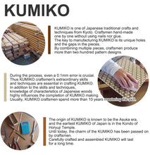 Load image into Gallery viewer, KUMIKO Aroma Wood Set - Tsuno Asanoha
