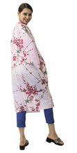 Load image into Gallery viewer, Women&#39;s Happi Coat: Kimono Robe - Plum &amp; Bush Warbler Pink
